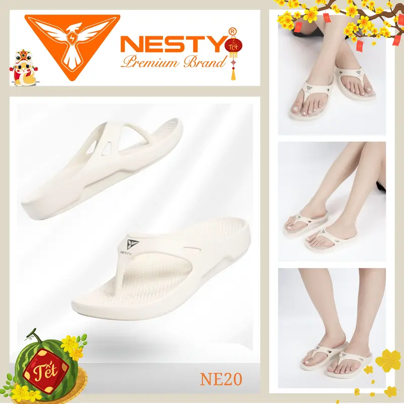 [NE20] DÉP SỎ NGÓN UNISEX ĐÚC NGUYÊN KHỐI THƯƠNG HIỆU NESTY [KO4]
