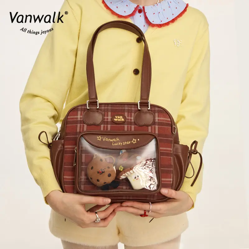 VANWALK Christmas Collection V2873 Original-Design Shoulder Tote Bag, PH Stock