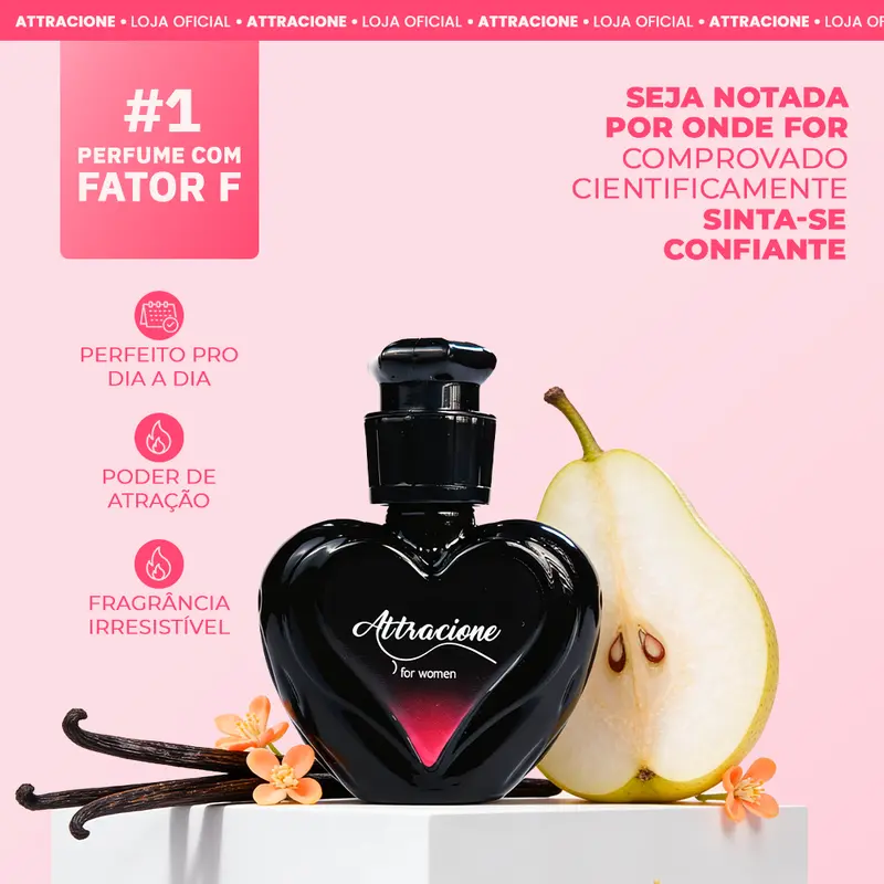Perfume femenino Attracione