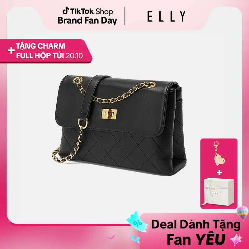 ELLY EL210 Women's Fashion Handbag with Free Charm, Gift Box and Bag, 20.10 Offer