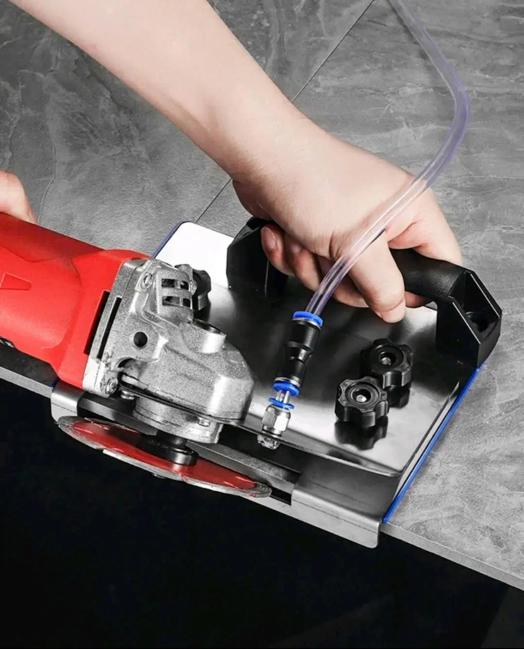 304 Stainless Steel 45° Cutting Guide Stand for Handheld Cutter