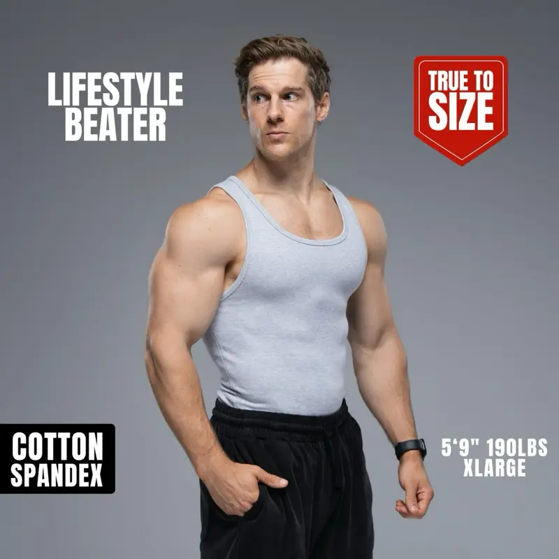 EKKO Lifestyle Beater, True to Size, 350 GSM