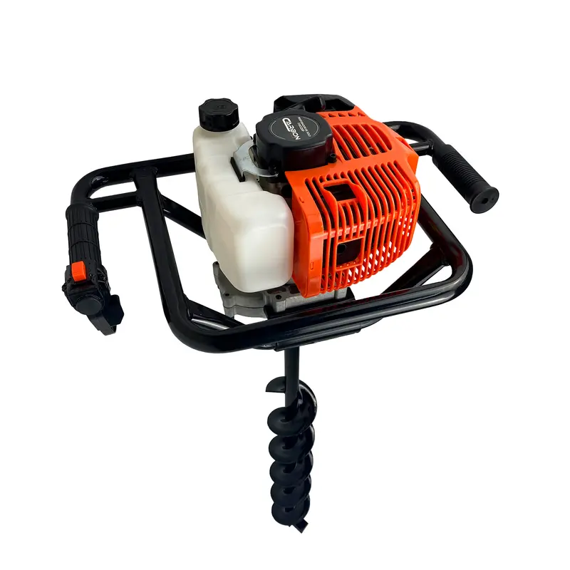 Perfurador de Solo a Gasolina 52cc 2,5HP Profissional Carbon FAK FAK520PS com Broca 10cm | Trado Agrícola para Plantio, Cercas e Reflorestamento | Motor 2 Tempos | Garantia 6 Meses CARBON FAK