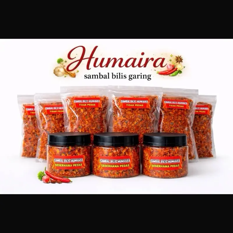 Sambal crujiente HUMAIRA con anchoas y cebolla frita