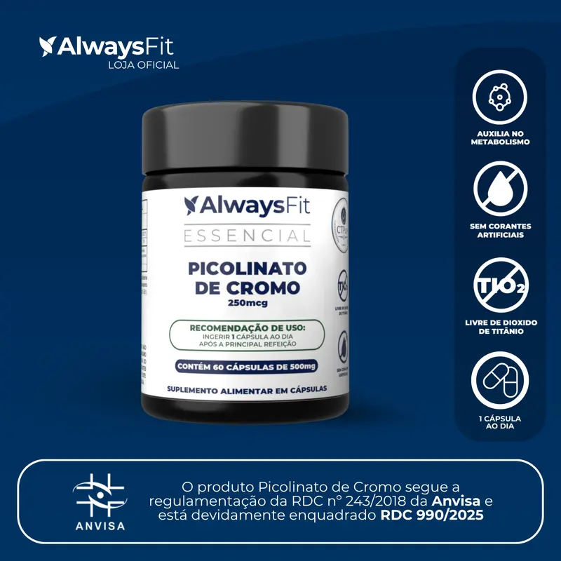 Always Fit クロムピコリネート 250mcg 60カプセル