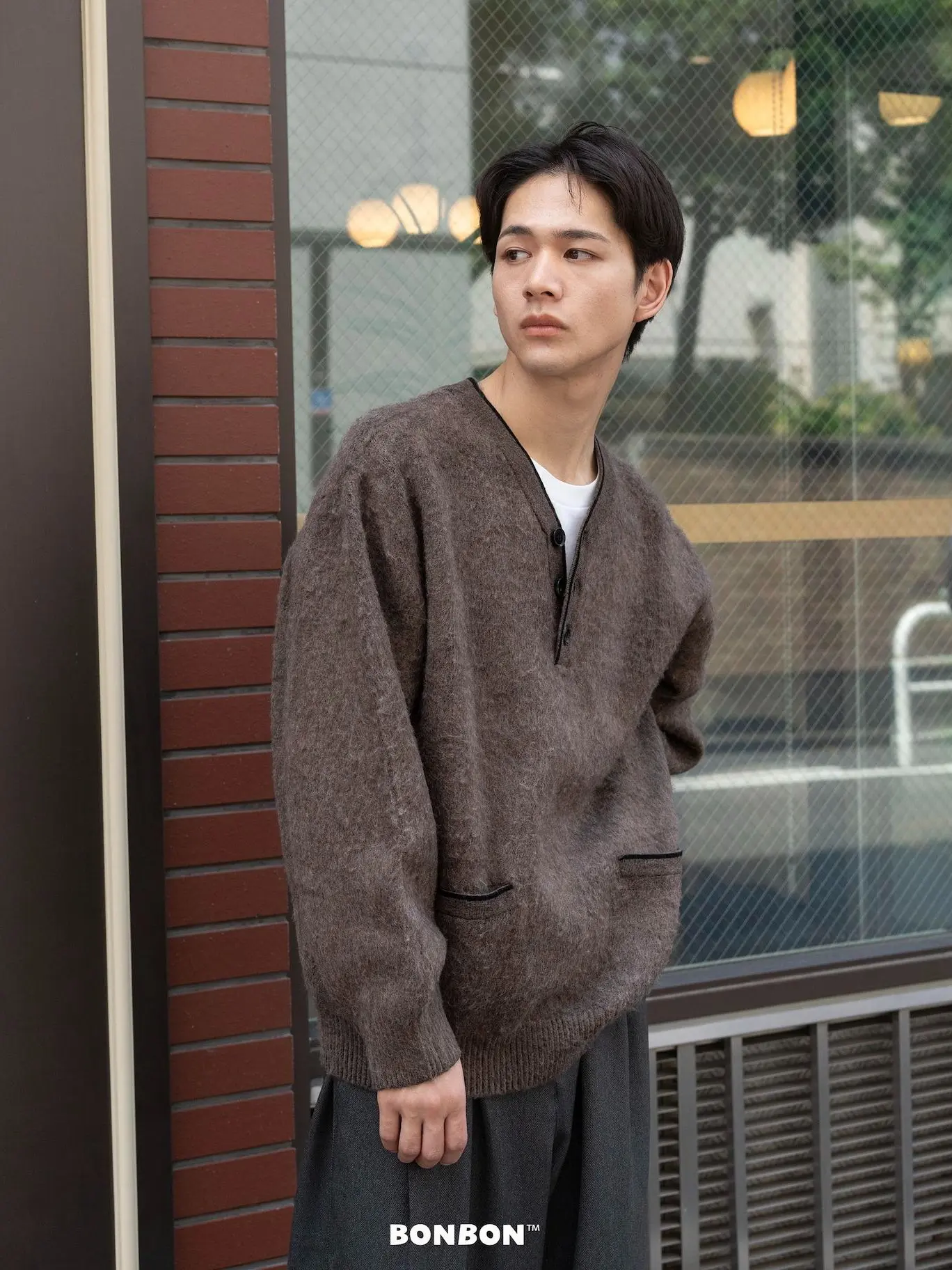 헨리넥 스웨터 B3139