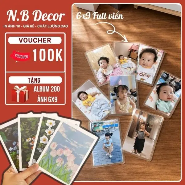 [CB 100 FOTO 6X9 - BONUS ALBUM] Cetak Foto Custom 6x9 Full Border, Laminasi Tahan Air agar Foto Lebih Awet, Album Kenangan untuk Hadiah Keluarga