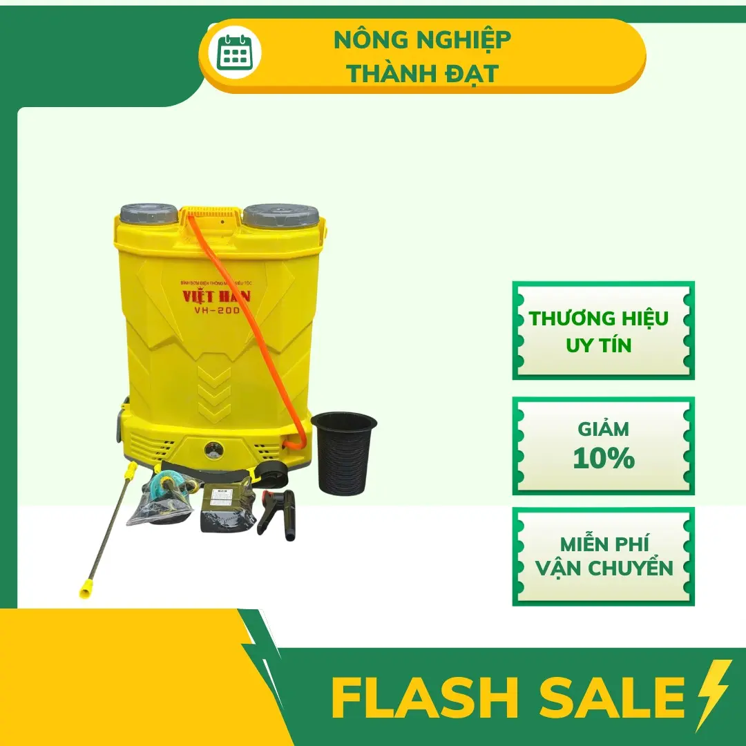VIỆT HÀN 20D电动喷雾器，适用于植物喷水与灌溉