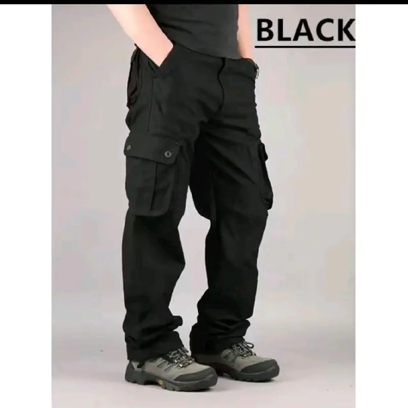 (28-40)LELAKI straight cut super cotton cargo 6 pocket,long lasting,machine washable and perfect for outdoor walking