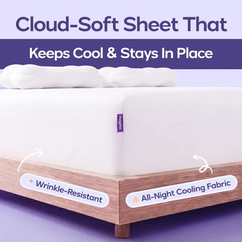 Mellow Sleep Cooling EasyFit 清凉床笠，柔滑透气、不易起皱，获高端酒店选用