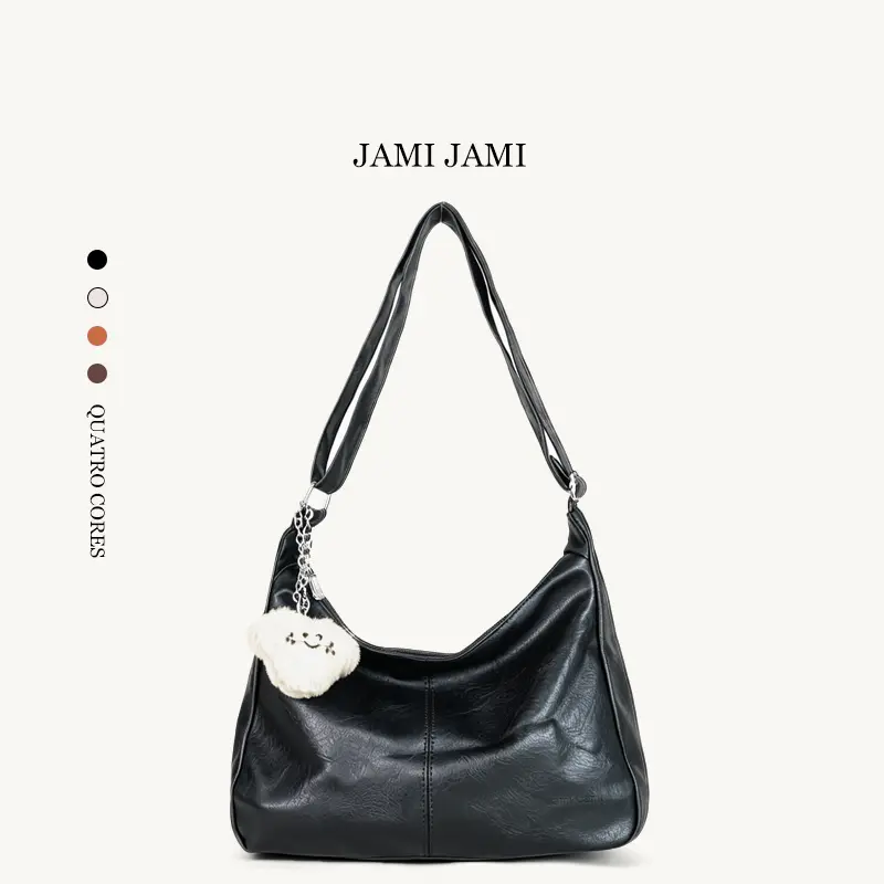 JAMI JAMI レディース ミニショルダーバッグ PUレザー サイドハンドル付き 斜め掛け 5958