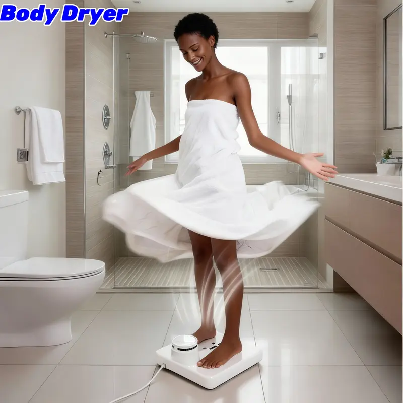 Dryopen 960W Body and Hair Dryer, Cool and Warm Air, 2 Airflow Settings, 3-Minute Body Drying