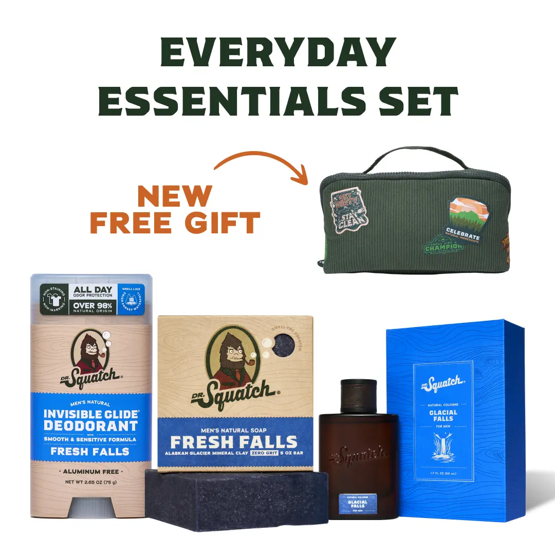 Everyday Essentials Set, Paket Hadiah Perawatan Pria