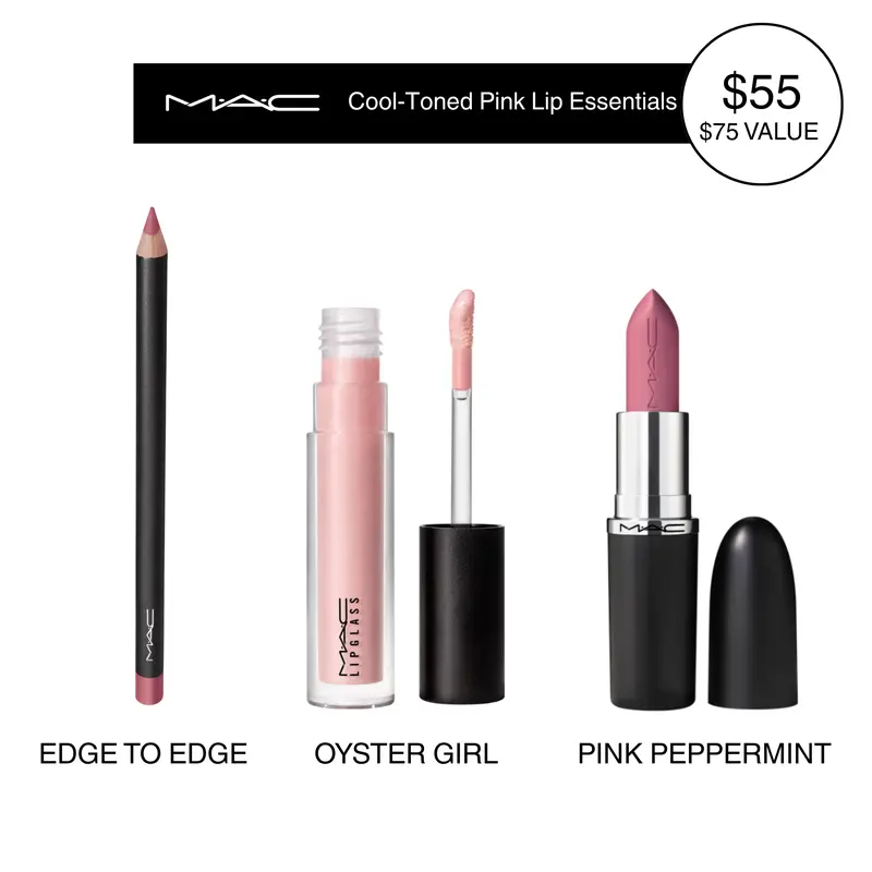 MAC Cool-Toned Soft Pink Lip Trio