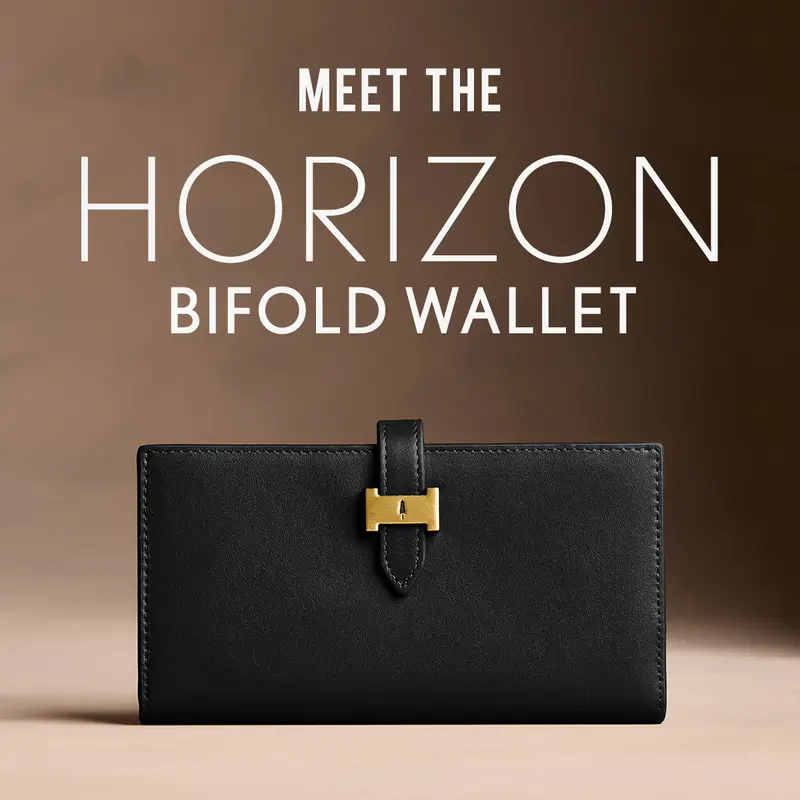 Portland Leather Horizon Minimalist Bifold Wallet