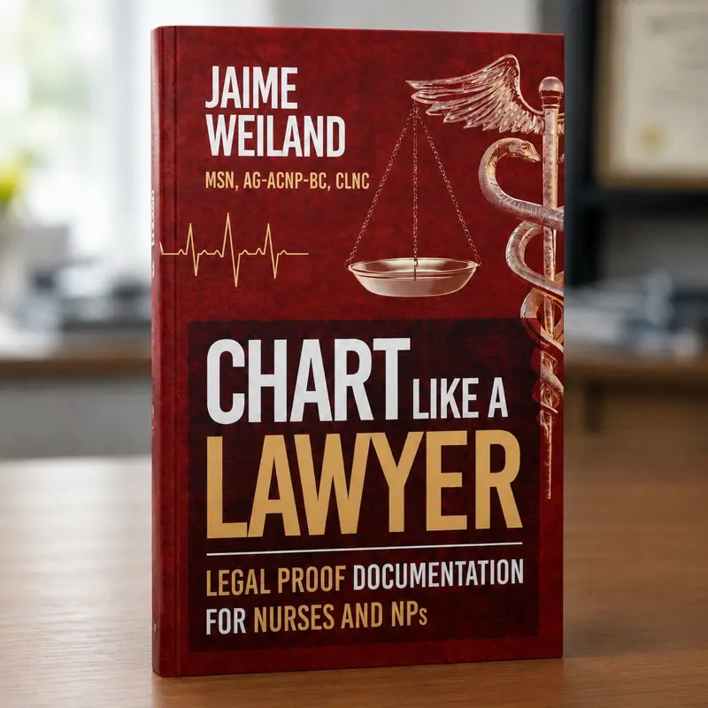 Chart Like a Lawyer: Legal Proof Documentation Guide for Nurses, for Safer Charting and Avoiding Mistakes