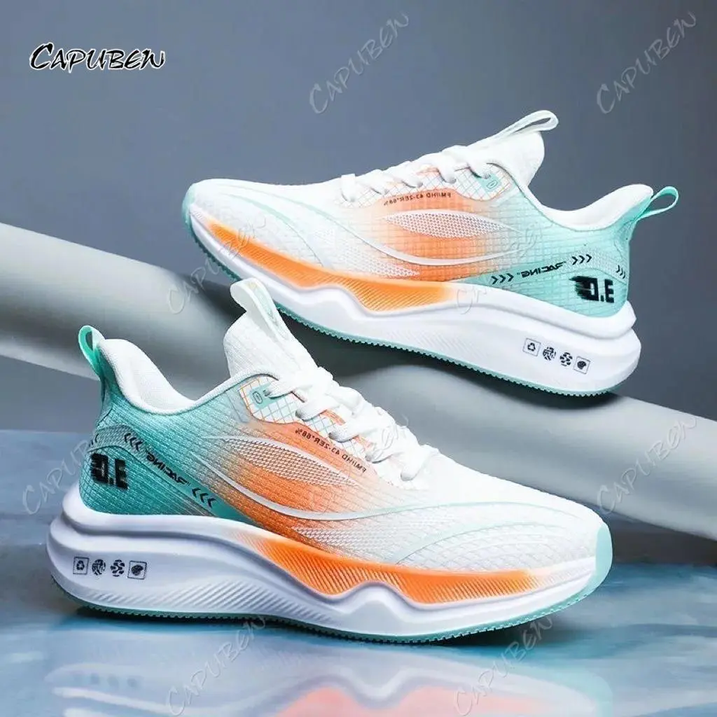 Chaussures de running Capubew pour homme, respirantes et antidérapantes, baskets légères, souples, imperméables et tendance pour le basketball, semelle en caoutchouc, expédition locale #01