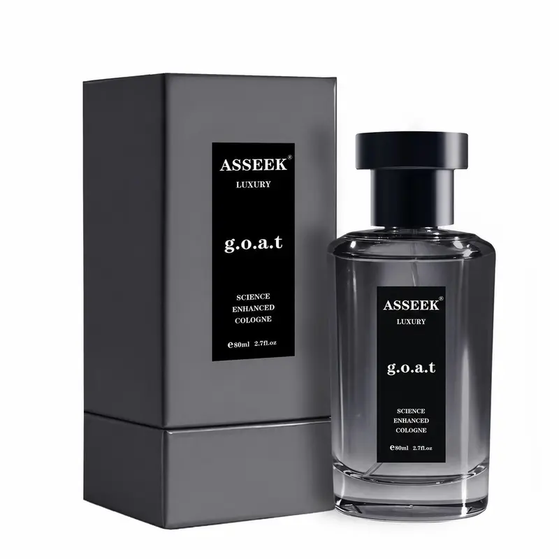 ASSEEK-Perfume de hombre marino de medianoche, fragancia de ámbar Woody de 80ml, Eau deParfum, regalo de Colonia de larga duración, Edp Intense