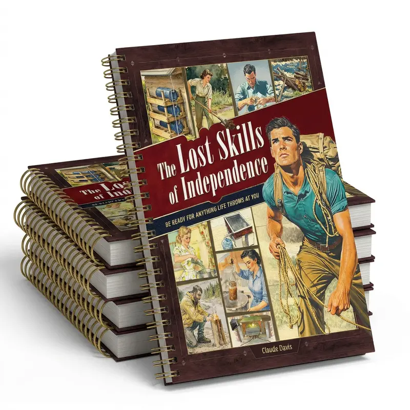 Sách The Lost Skills of Independence: 200 kỹ năng sinh tồn cho việc nhà, tình huống khẩn cấp, bảo quản thực phẩm, thảo dược, tư duy và hơn thế nữa