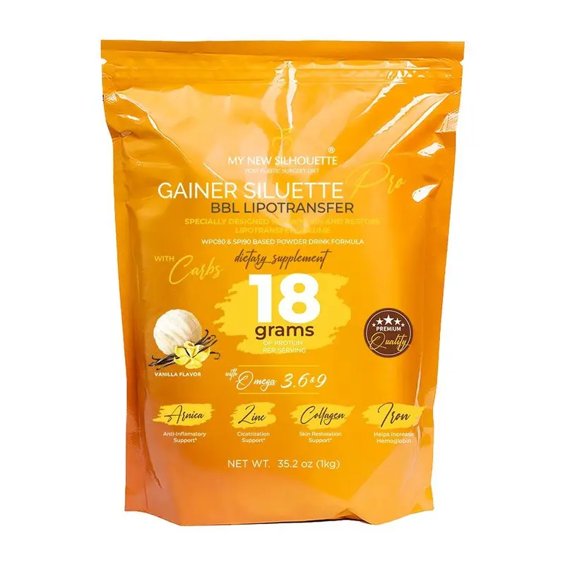 Siluette PRO Protein Gainer with Carbs, Post-BBL Support