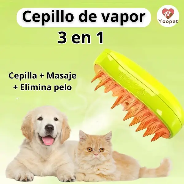 3-in-1 Rechargeable Multifunctional Pet Steam Brush
