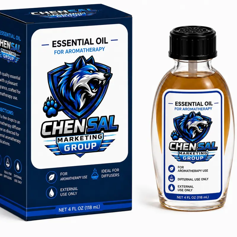 T-CHIN Sos Pwa Chen Sal Essential Oil for Aromatherapy & Diffuser Use, 4 fl oz (118 mL)