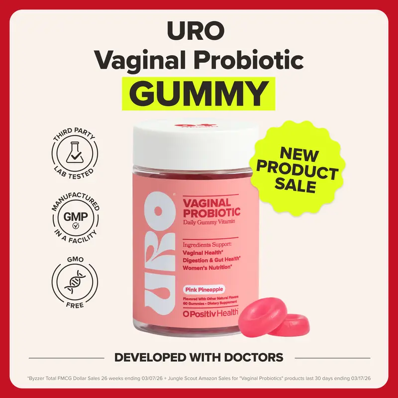 Kẹo dẻo lợi khuẩn URO - Prebiotic và probiotic hỗ trợ cân bằng pH và giảm mùi