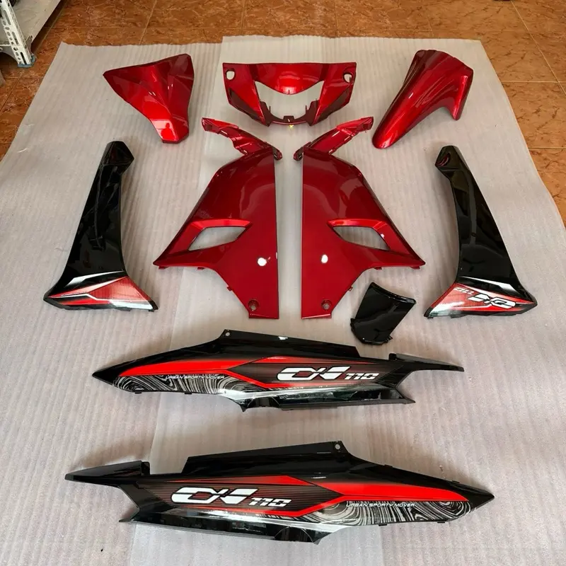 WA110 Motorcycle ABS Plastic Body Panel Set for 2017–2026 Models, 36-Month Paint Colour Warranty