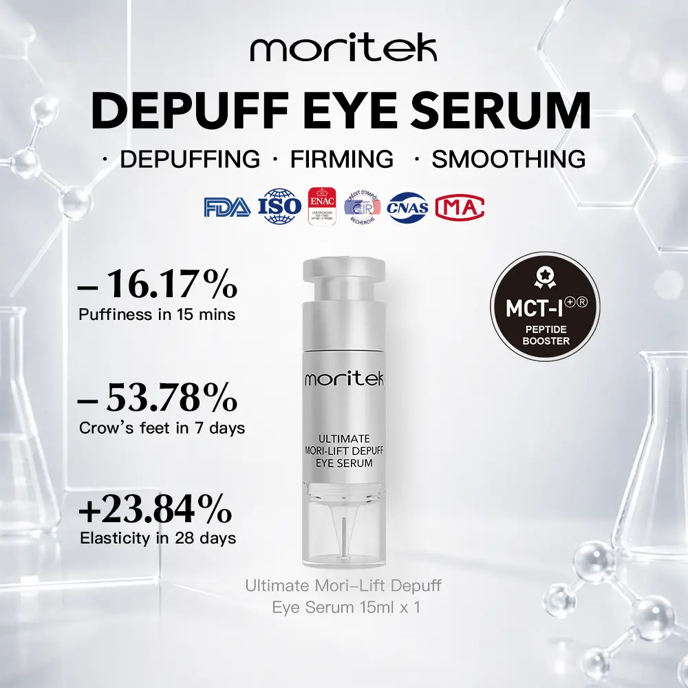MORITEK BOTOX Depuff Eye Serum – US-Hautpflege gegen Hautalterung, Falten und Tränensäcke