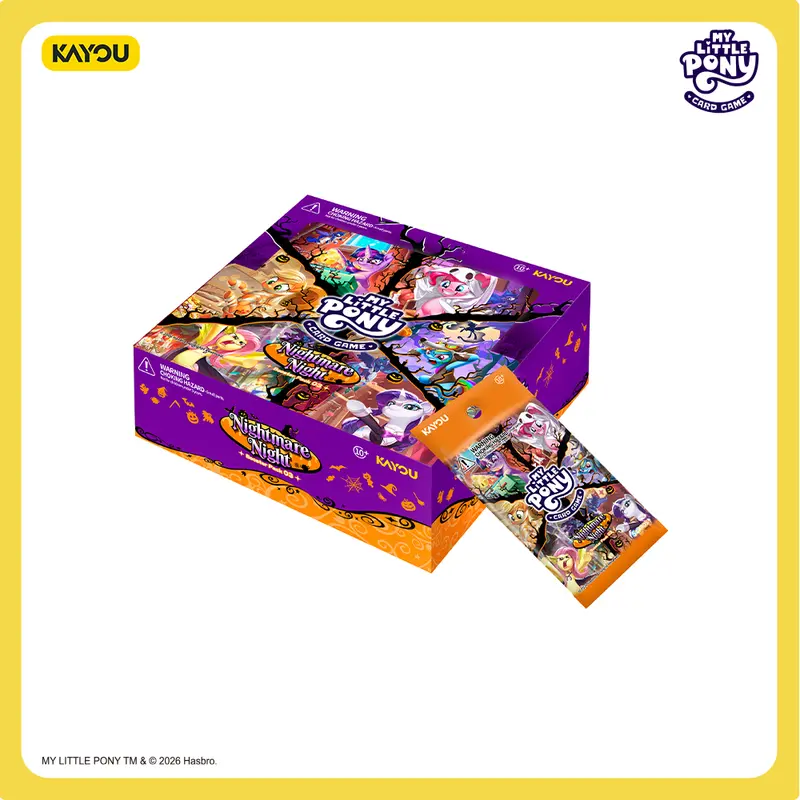 Jeu de cartes à collectionner My Little Pony, édition Nightmare Night, précommande pour la région NA