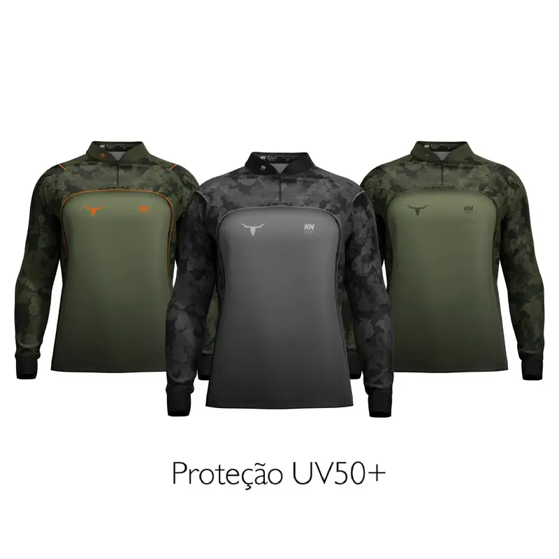 Kaos Agro Kamuflase Pertanian Peternakan Rural dengan Perlindungan Matahari UV50+ DRY SOFT Pria