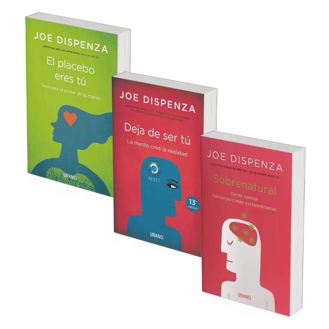 Joe-Dispenza-Buchset: El Placebo Eres Tú + Deja de Ser Tú + Sobrenatural, Taschenbuch