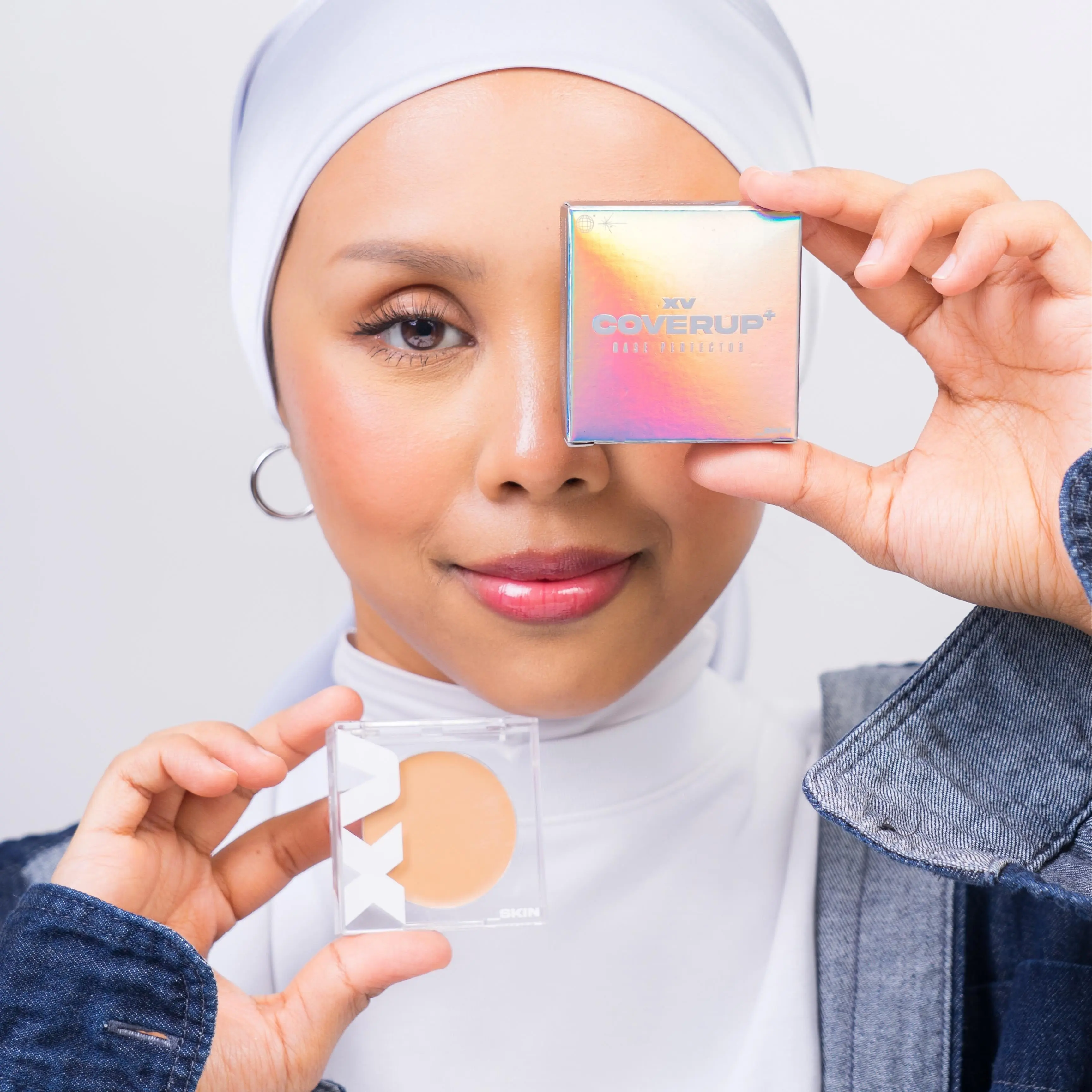 [NEW] XV CoverUp+ Base Perfector by jiaohjia — Lightweight Foundation and Concealer Hybrid