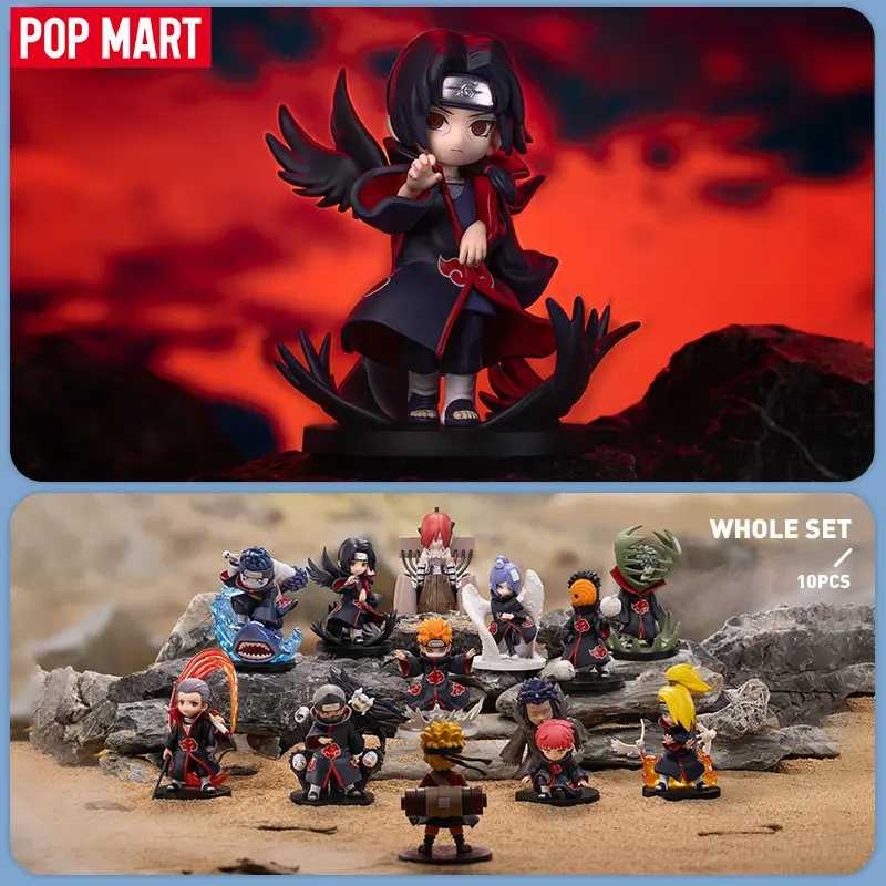POP MART 火影忍者：疾风传《对战晓组织》主题手办