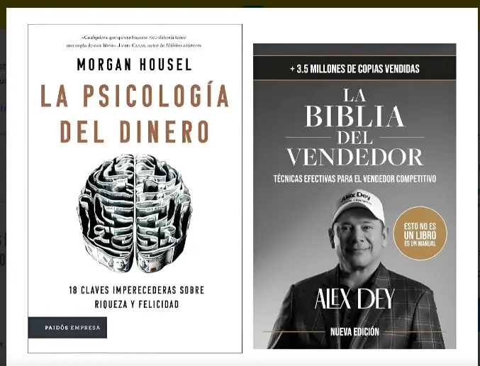 The Psychology of Money + The Salesperson's Bible Book Bundle