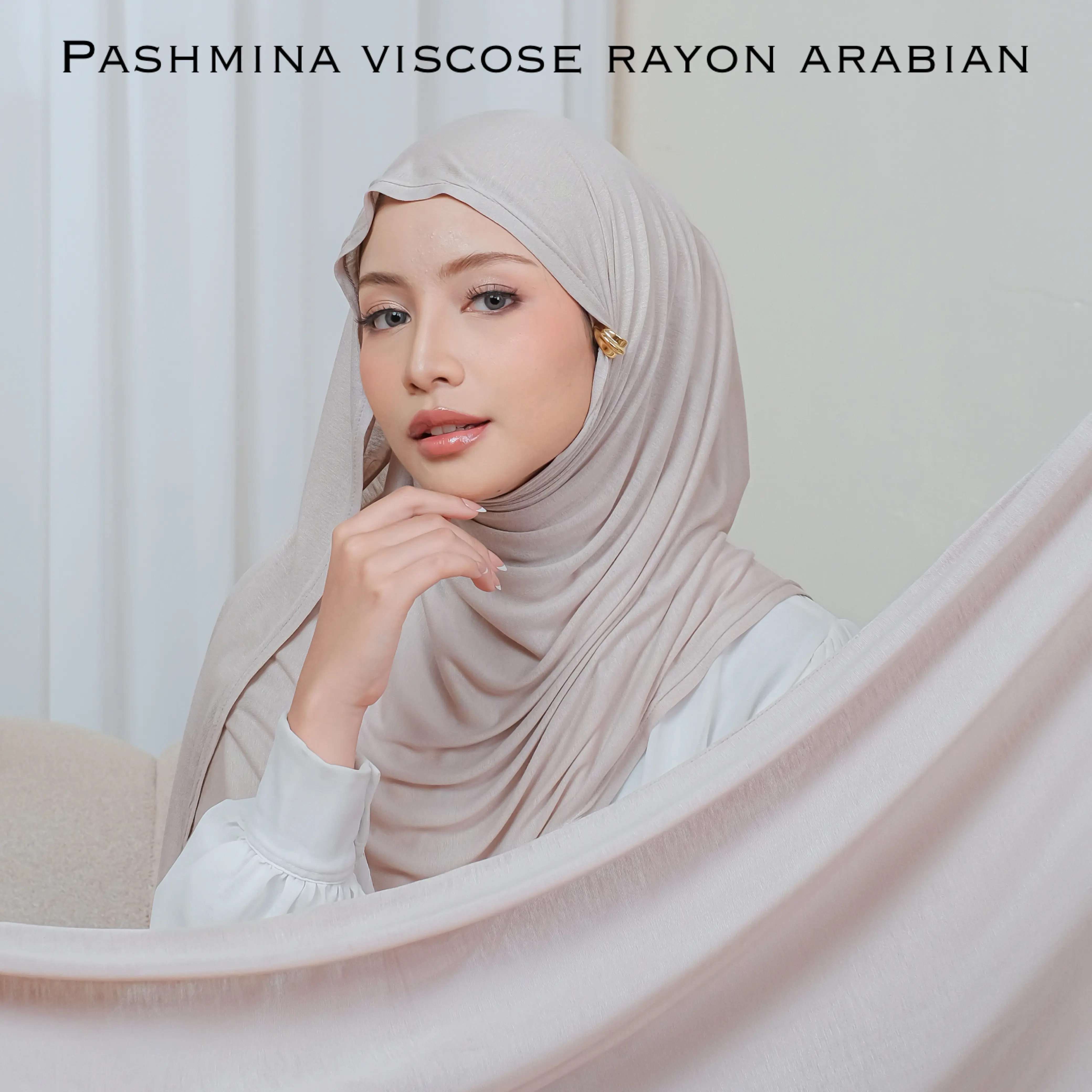 RIFANYHIJAB Arabian Cooltech Pashmina in Viscose Rayon