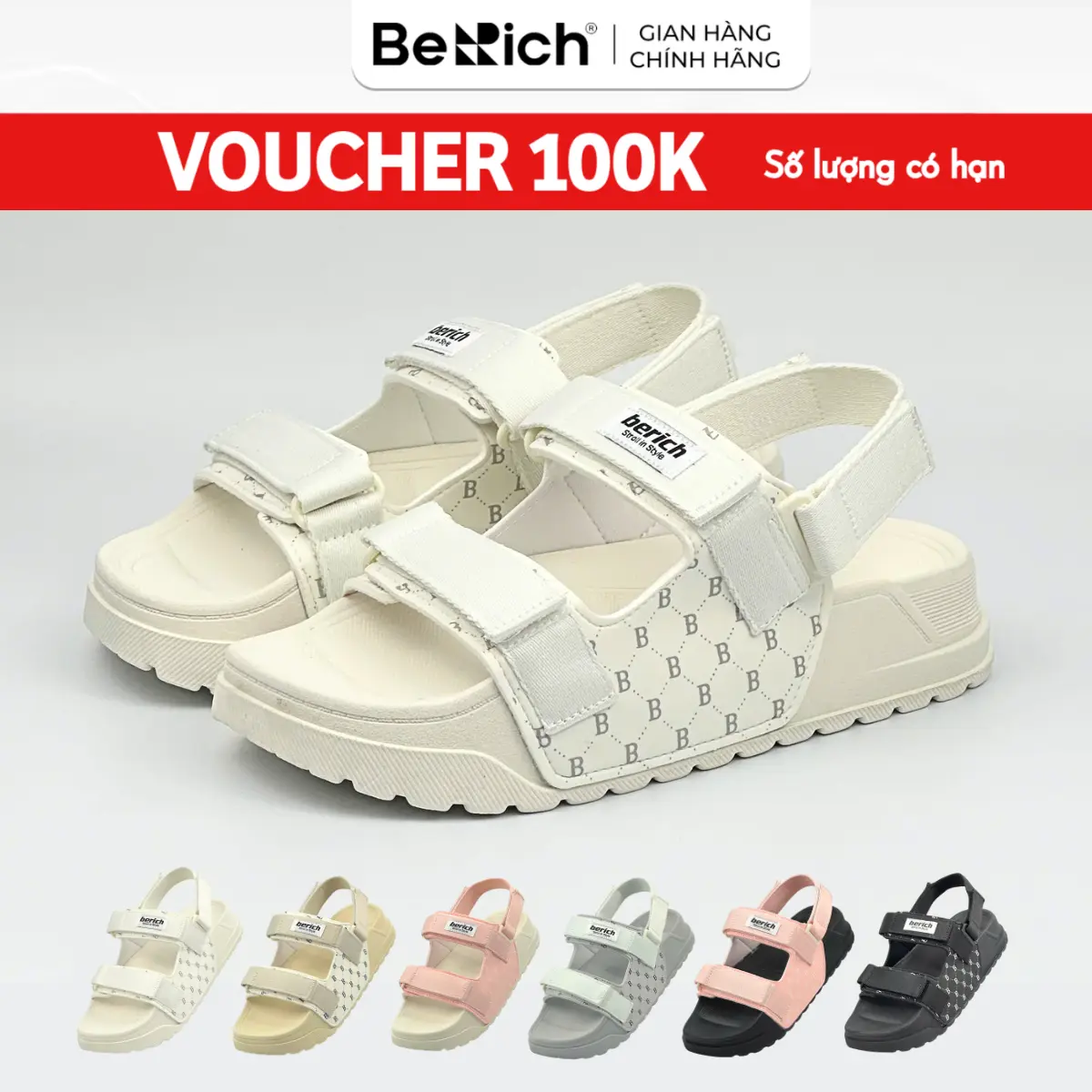 BERICH BE977 Printed Beige Slide Sandals for Men and Women, Lightweight Cushioned Design