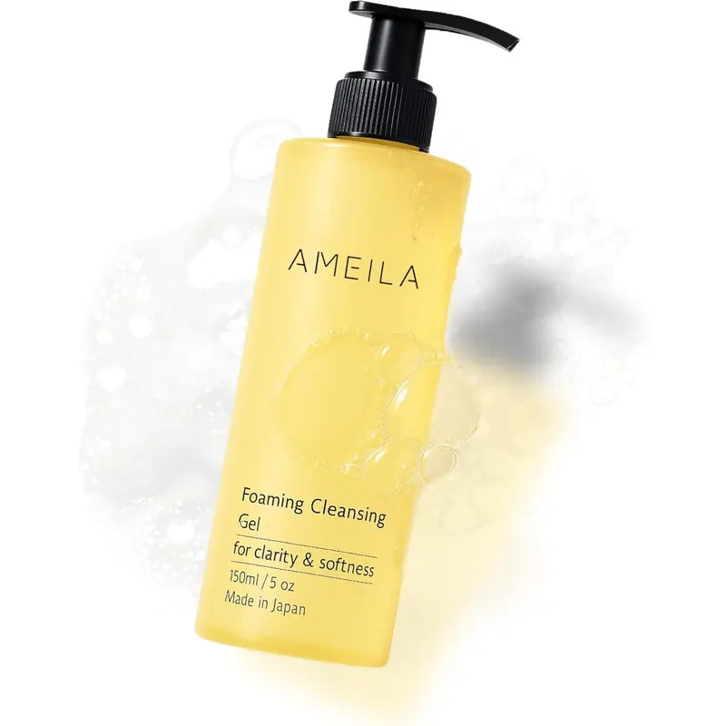 Official AMEILA Nano-Bubble Cleanser with CICA and Retinol, 150 ml