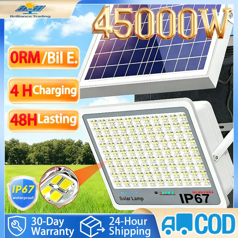 IP69 Waterproof Outdoor LED Solar Spotlight with Intelligent Lighting