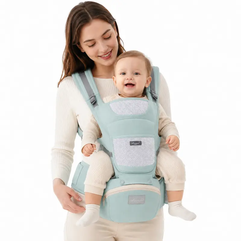 Porte-bébé kangourou ergonomique multifonction, confortable et sûr pour bébé