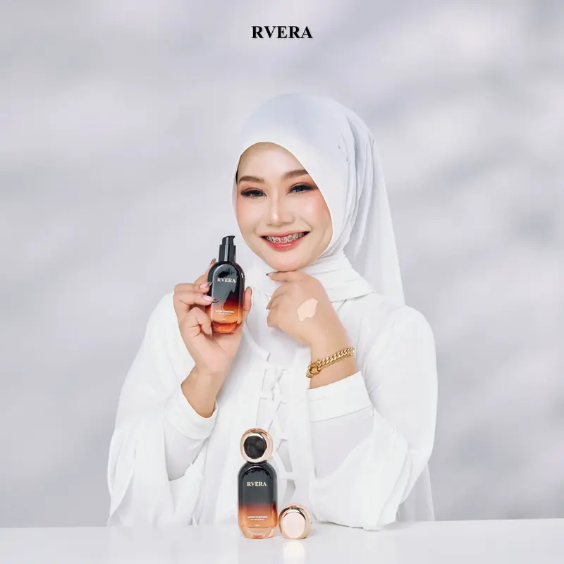 RVERA Beautee Glow Lasting Foundation, 30 ml, Light Vanilla, Vanilla or Sweet Ivory, 24H Wear