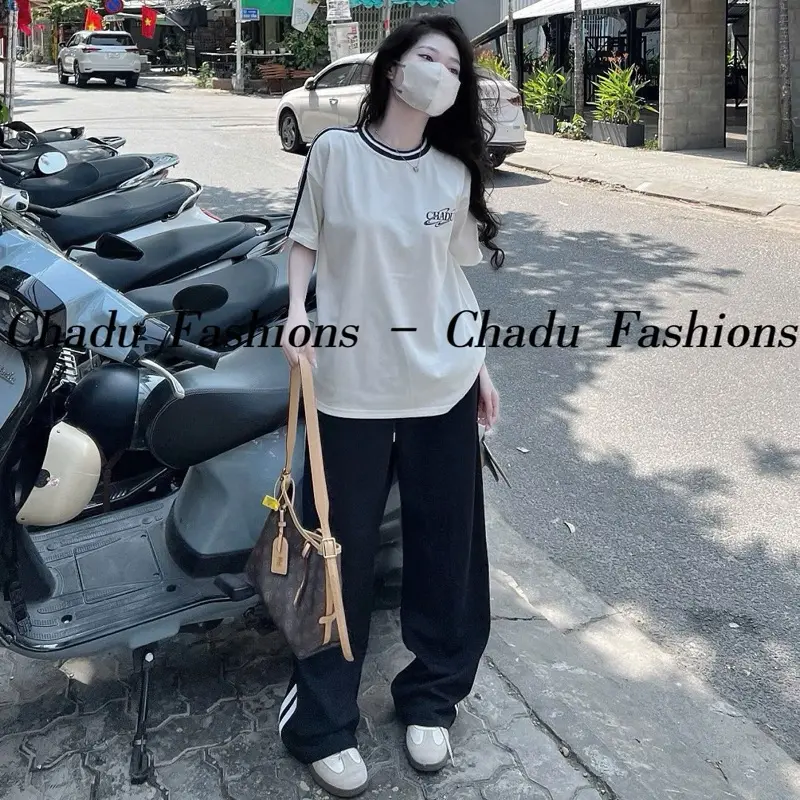 CHADU 3件套圆领上衣，柔软厚实透气棉质