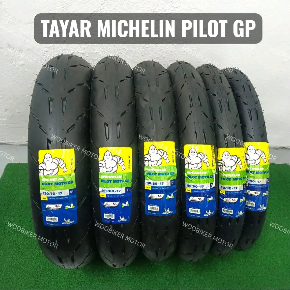 TAYAR MICHELIN PILOT MOTO GP 60x90-17/ 70x90-17/ 80x90-17/ 90x80-17/ 100x80-17/ 120x80-17