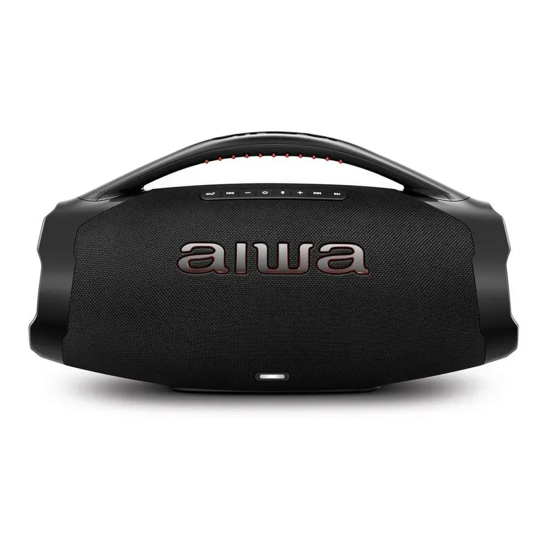 Caixa de Som Boombox AIWA - Bluetooth, 3 vias, IP66, AWS-BBS-01B