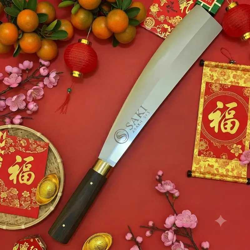 MK002 Premium Spring-Steel Bone Cleaver