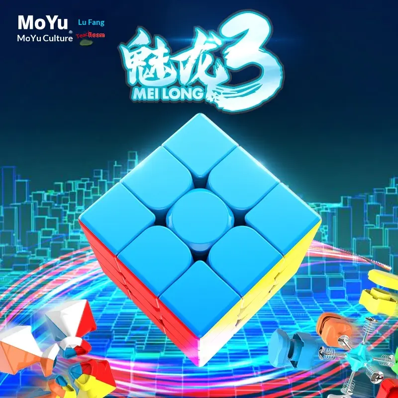 Khối Rubik 3 bậc Trò chơi rubik bậc 3 chuyên nghiệp Đồ chơi rubik bậc 3 Mới bắt đầu trẻ em