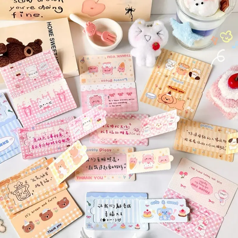 【จัดส่งวันนี้】ลายการ์ตูนน่ารัก(5/10ใบ)การ์ดขูด DIY ชุดการ์ดขูดขีด บัตรขูด การ์ดรางวัลการ์ดแลกเปลี่ยน ของขวัญเซอร์ไพรส์
