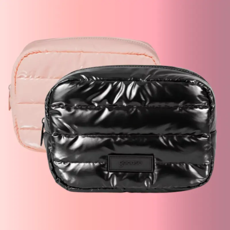 Necessaire Puffer Basic Gocase小号收纳包，带拉链和内置口袋