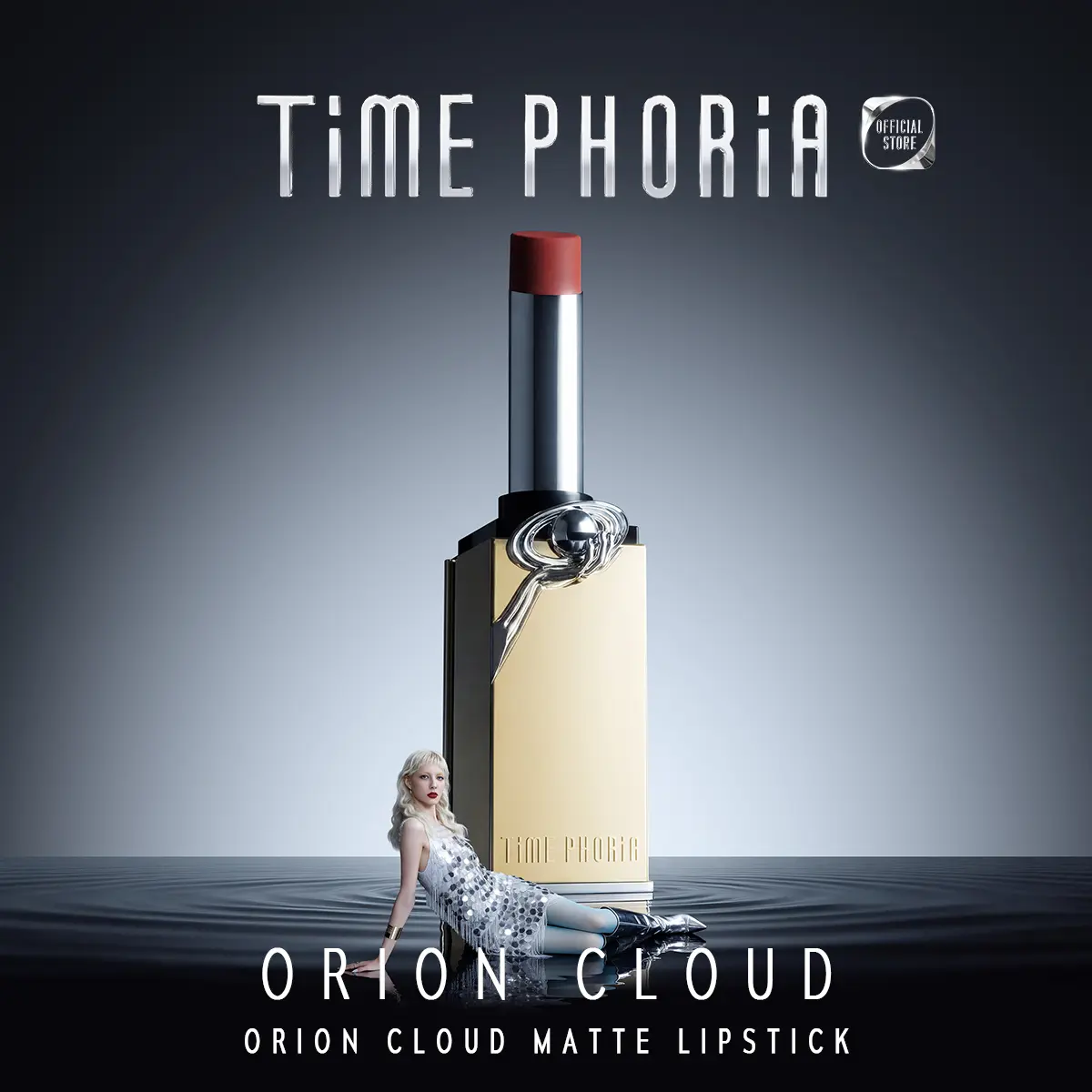 [HOT SALE] TIME PHORIA ORION CLOUD MATTE LIPSTICK | Smooth Glide, Intense Coverage and 12H Wear