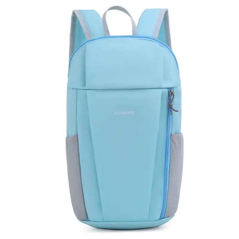 Petit sac à dos de sport outdoor léger avec logo personnalisable, modèle décontracté unisexe pour courts séjours et randonnée